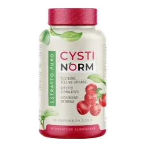 CystiNorm - suplemento dietético, 30 cápsulas de 0,50 g